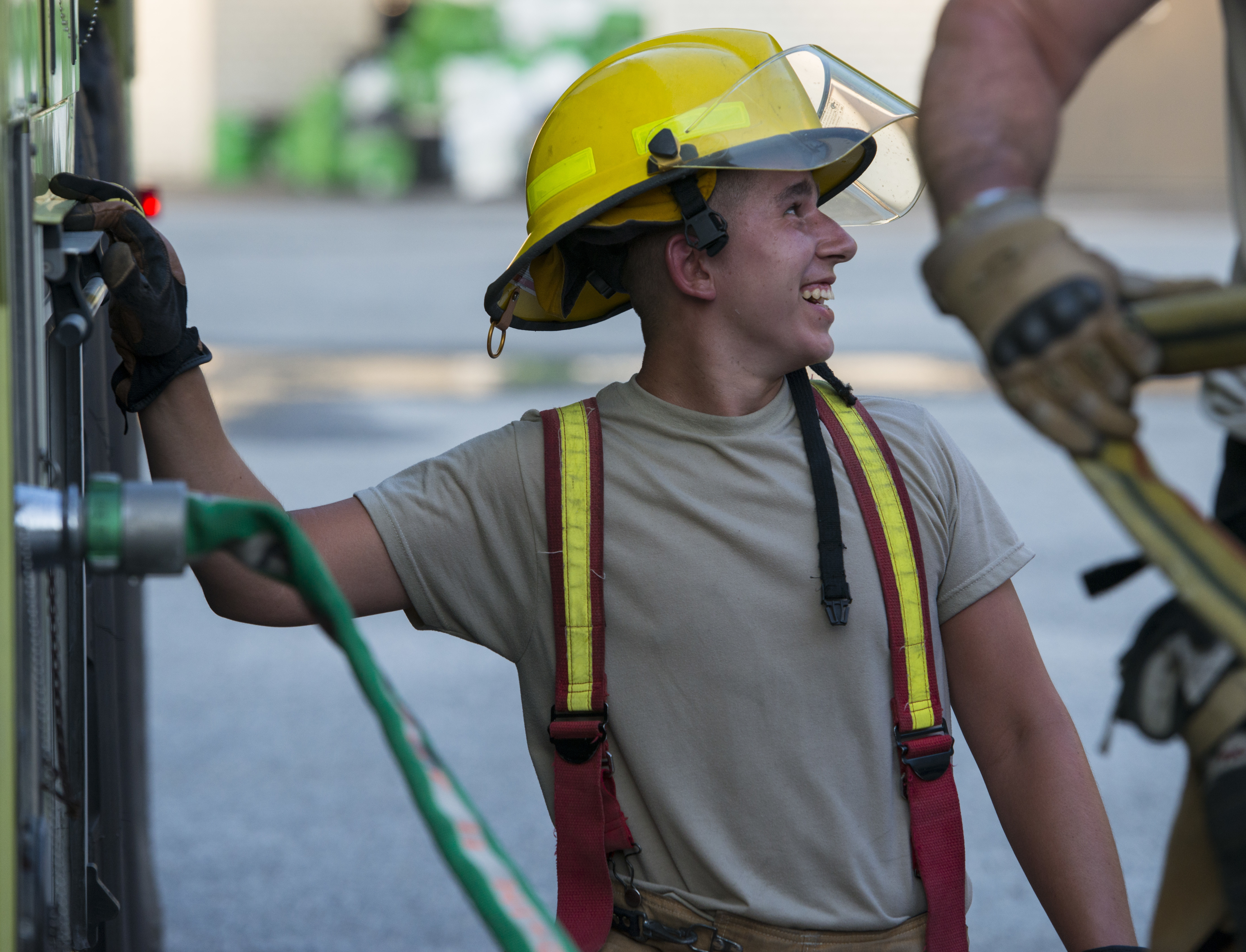 JB Charleston conducts annual mobile aircraft fire training