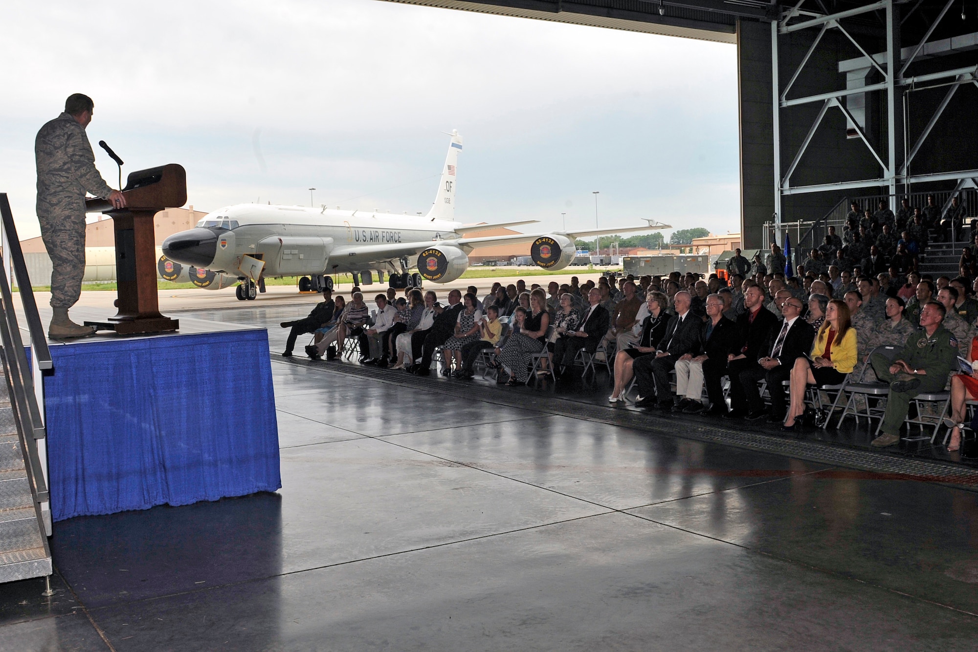 The change of command is a military ceremony rooted in the time of the Roman Legions and the passing of a commander’s baton in front of his legions, signifying to them who will lead them into battle.