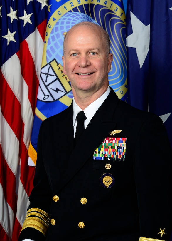 Official USCYBERCOM photo for Deputy Commander Navy Vice Adm. Ross Myers