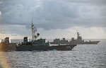 U.S. Navy, Japan Maritime Self-Defense Force Sail Together in Philippine Sea
