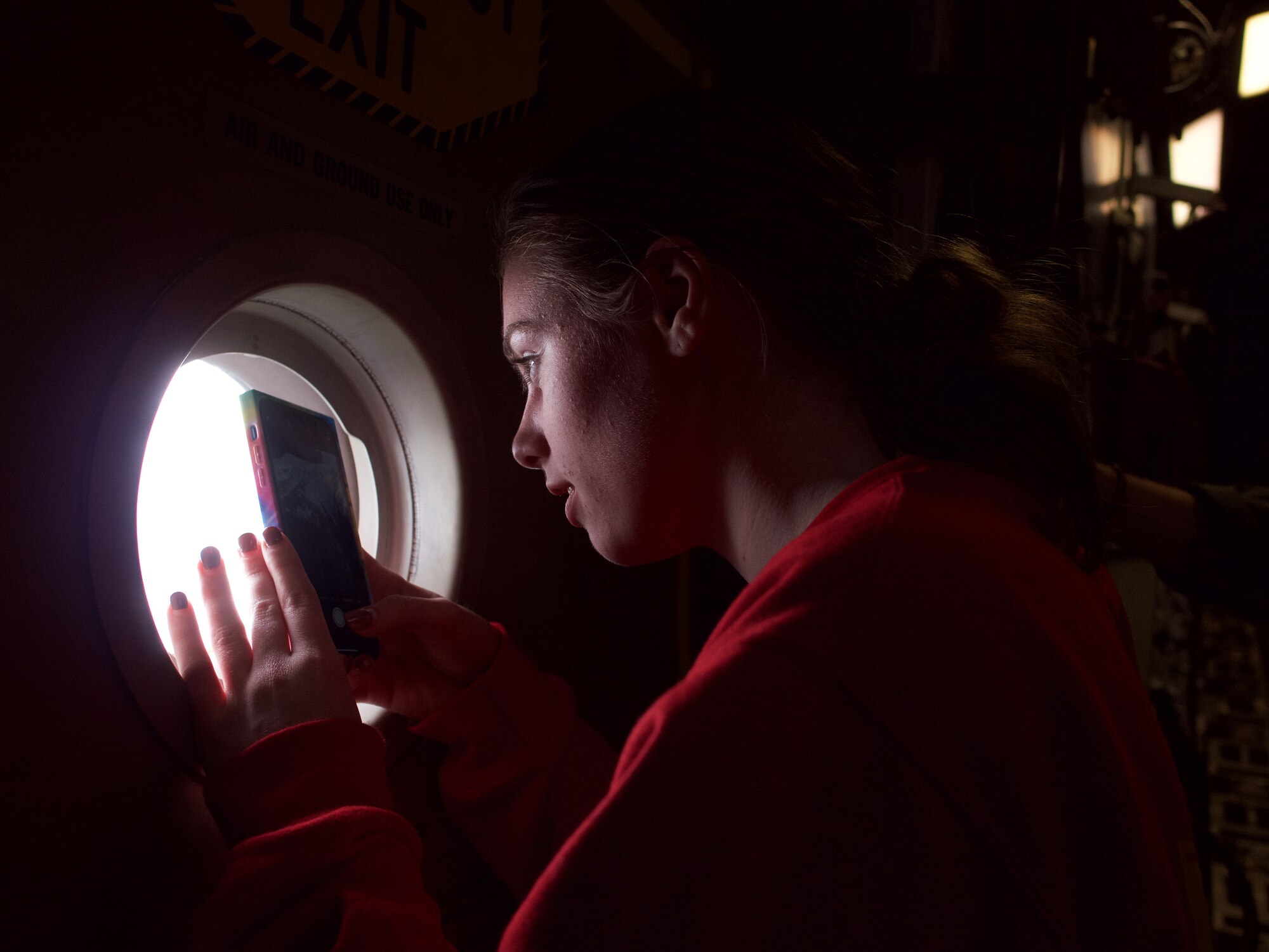176th Wing Airmen host Junior ROTC cadets.