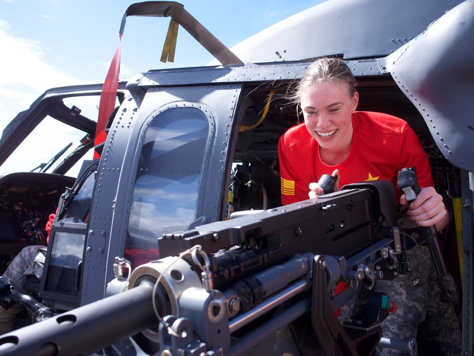176th Wing Airmen host Junior ROTC cadets.