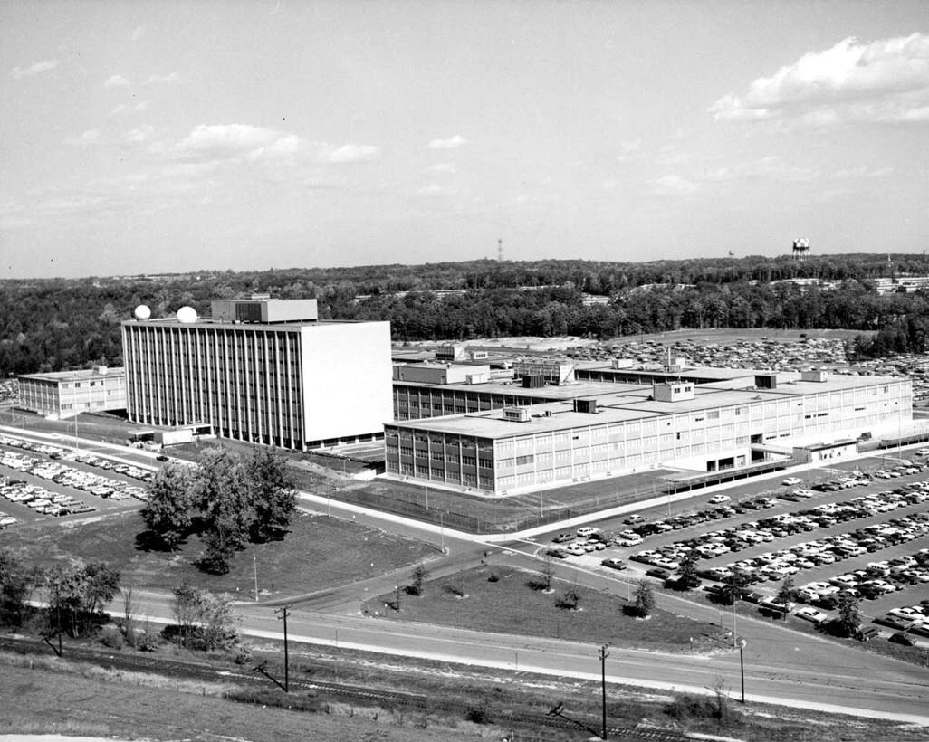 Operations Building 1 and the Completed Headquarters Building
