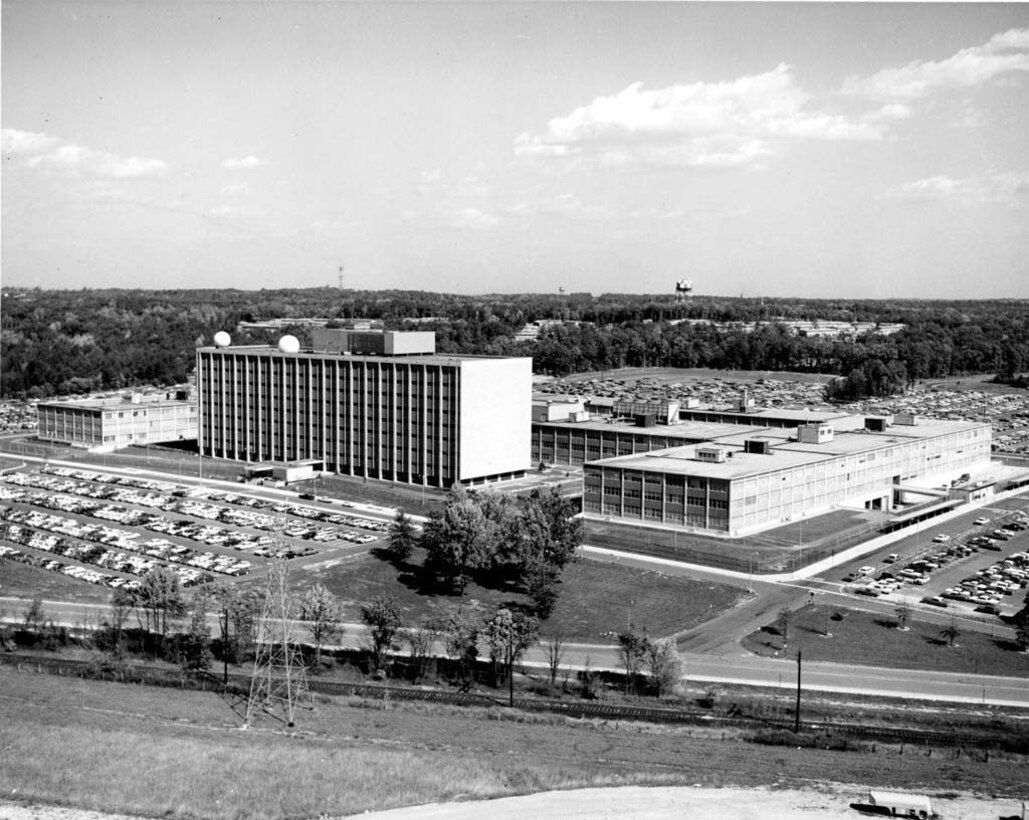 Operations Building 1 and the Completed Headquarters Building