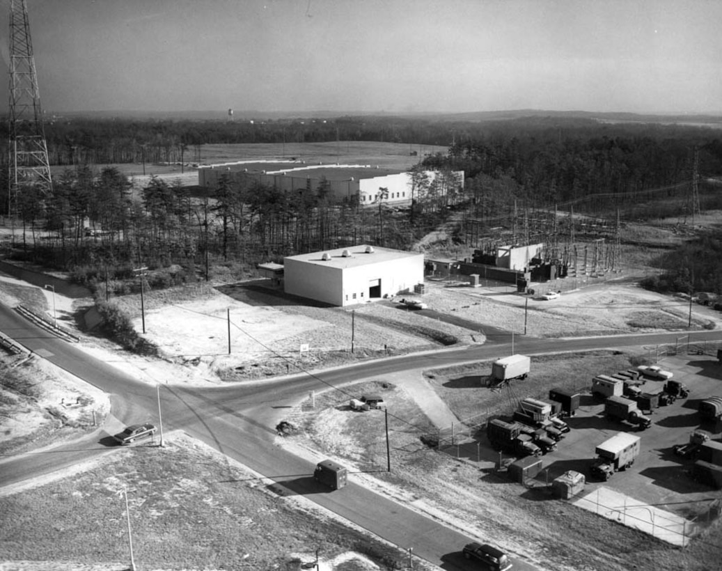 National Security Agency complex at Fort Meade, Support Activities Building 2 in the background