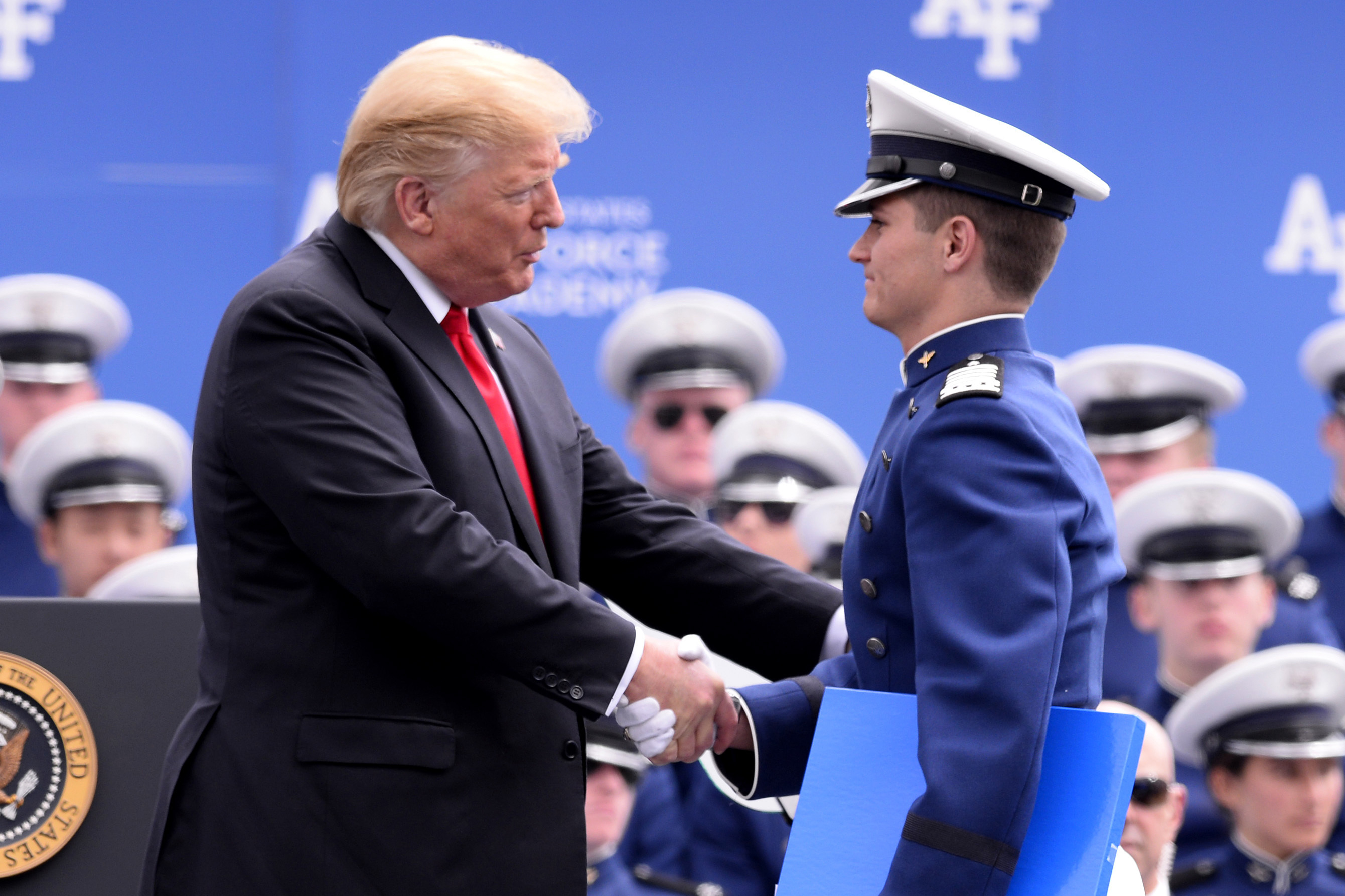 Presidential Handshake