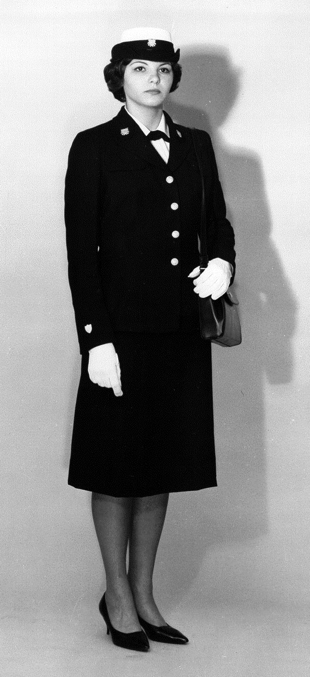 SPAR uniform: service dress blue, 1965