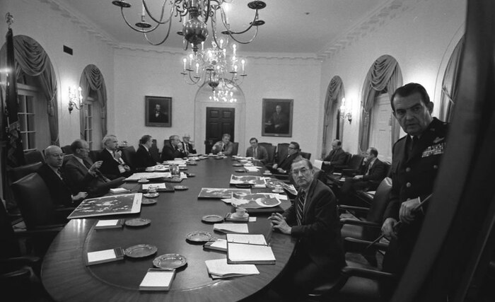 Briefing by Acting Chairman of the Joint Chiefs of Staff General David C. Jones