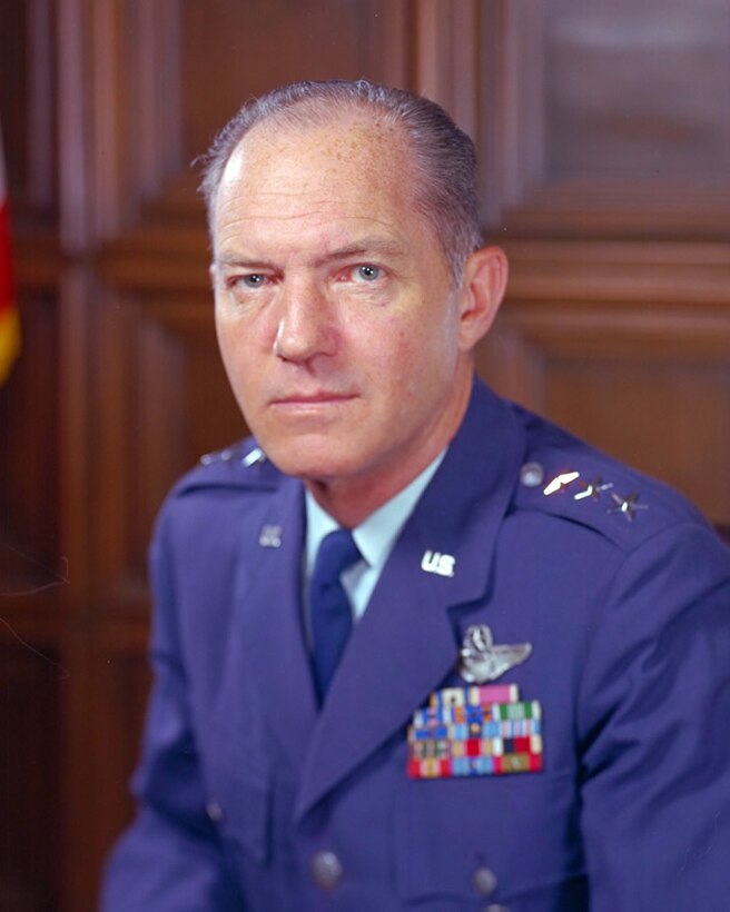 Lt GEN Samuel C. Phillips, USAF, NSA Director August 1972 - August 1973