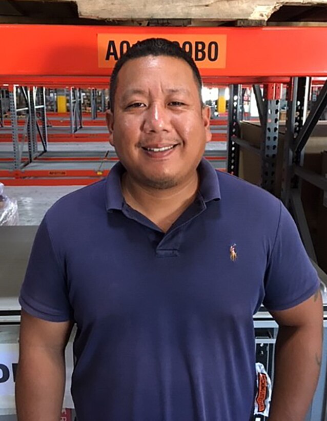Environmental Protection Specialist Richard Santos led the emergency response effort when a coworker began choking at the DLA Disposition Services at Guam office in mid-May.
