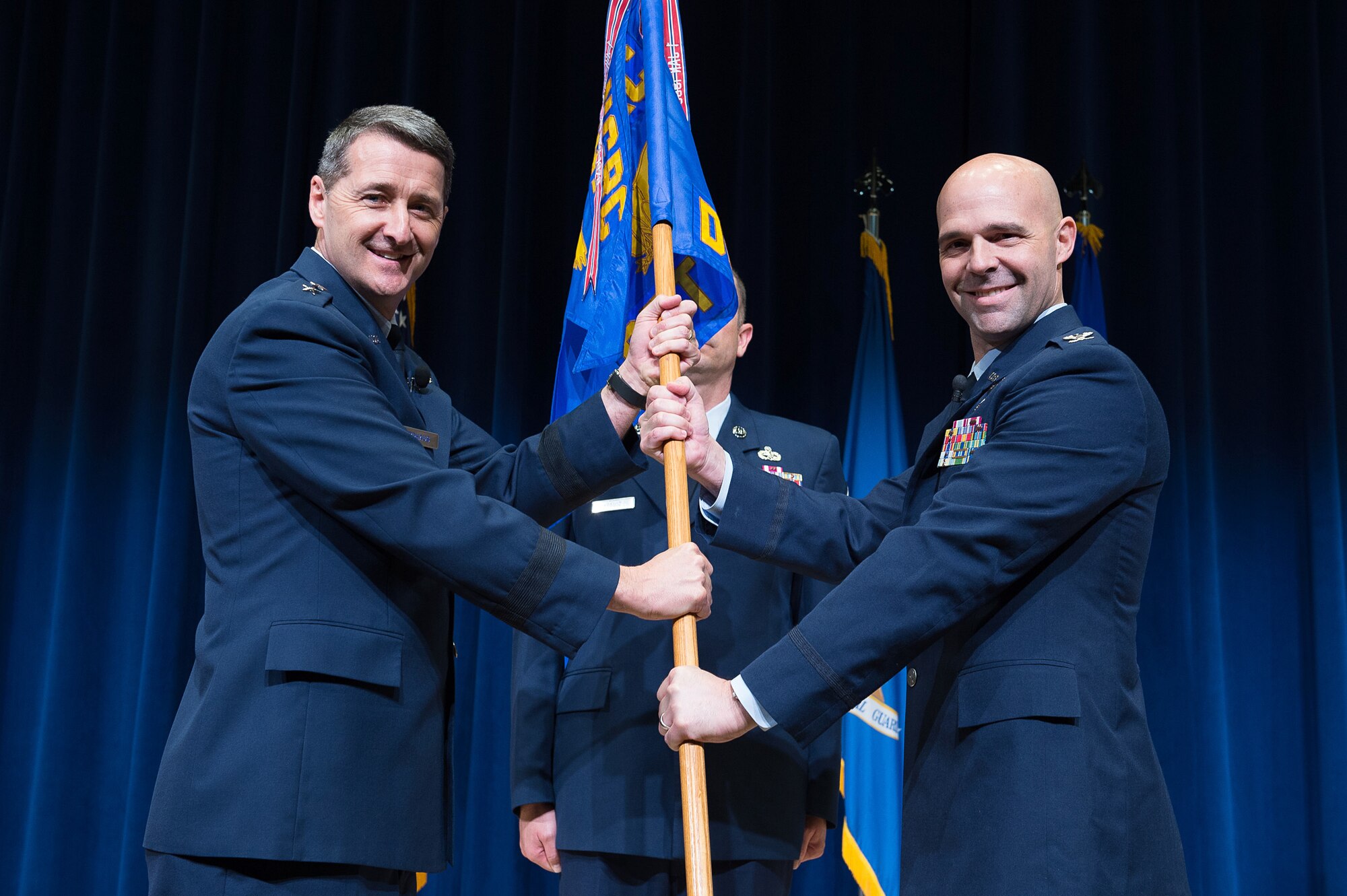 Change-of-command ceremony