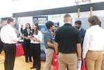 Oct. 3, four DLA associates spoke with students at 2019 Youngstown State University Fall Expo to recruit for DLA.