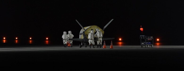 The Air Force's X-37B Orbital Test Vehicle Mission 5 successfully landed