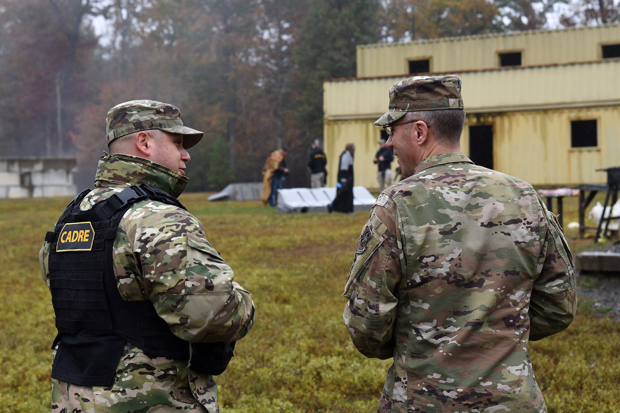 U.S. Air Force Expeditionary Center vice commander receives firsthand glimpse into U.S. Air Force Expeditionary Operations School training