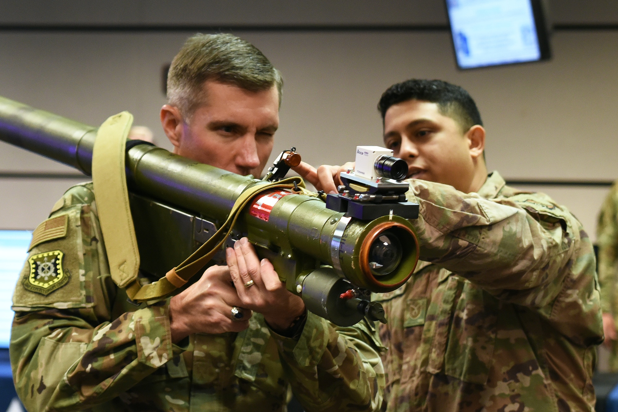 U.S. Air Force Expeditionary Center vice commander receives firsthand glimpse into U.S. Air Force Expeditionary Operations School training