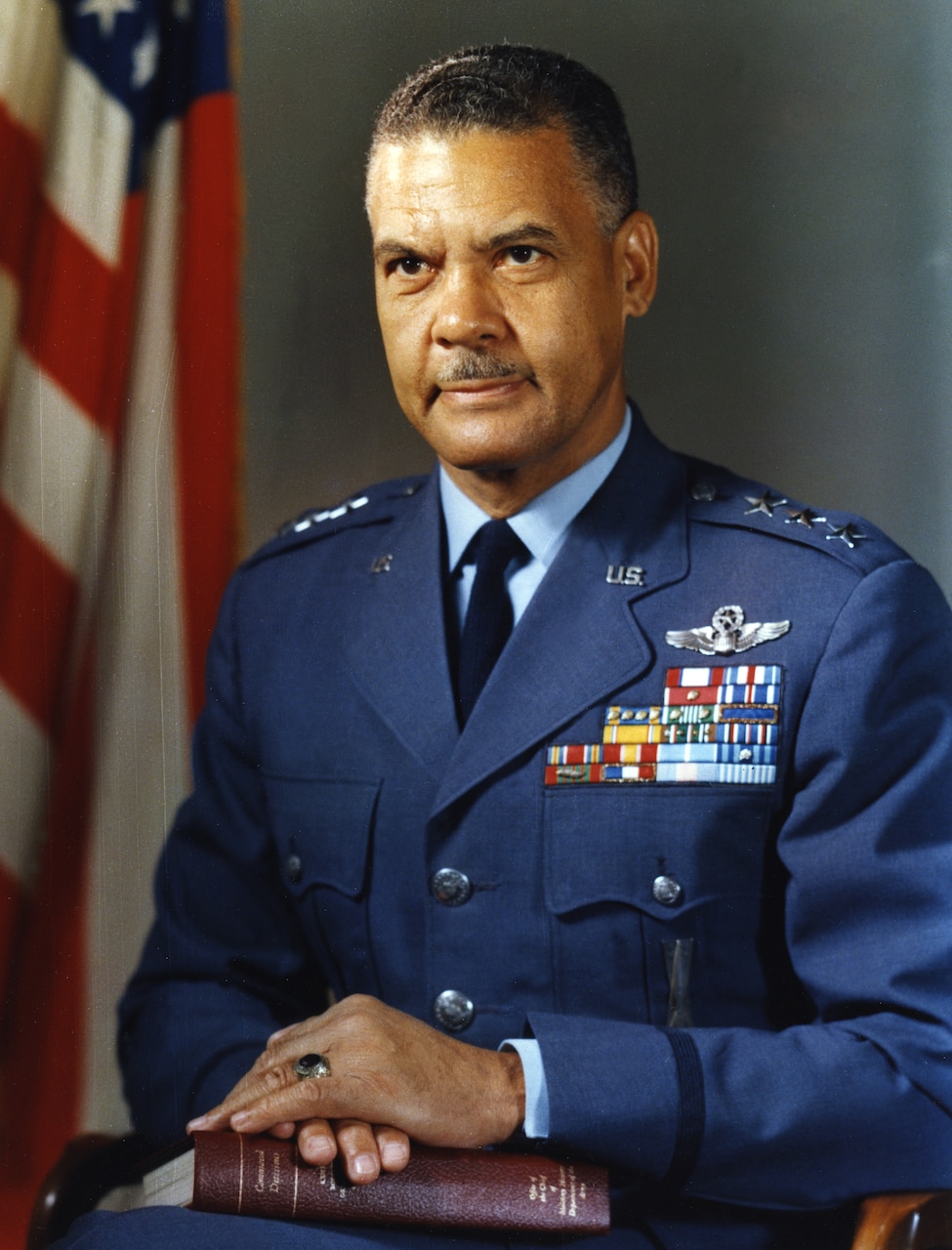 Air Force Lt. Gen. Benjamin O. Davis Jr.