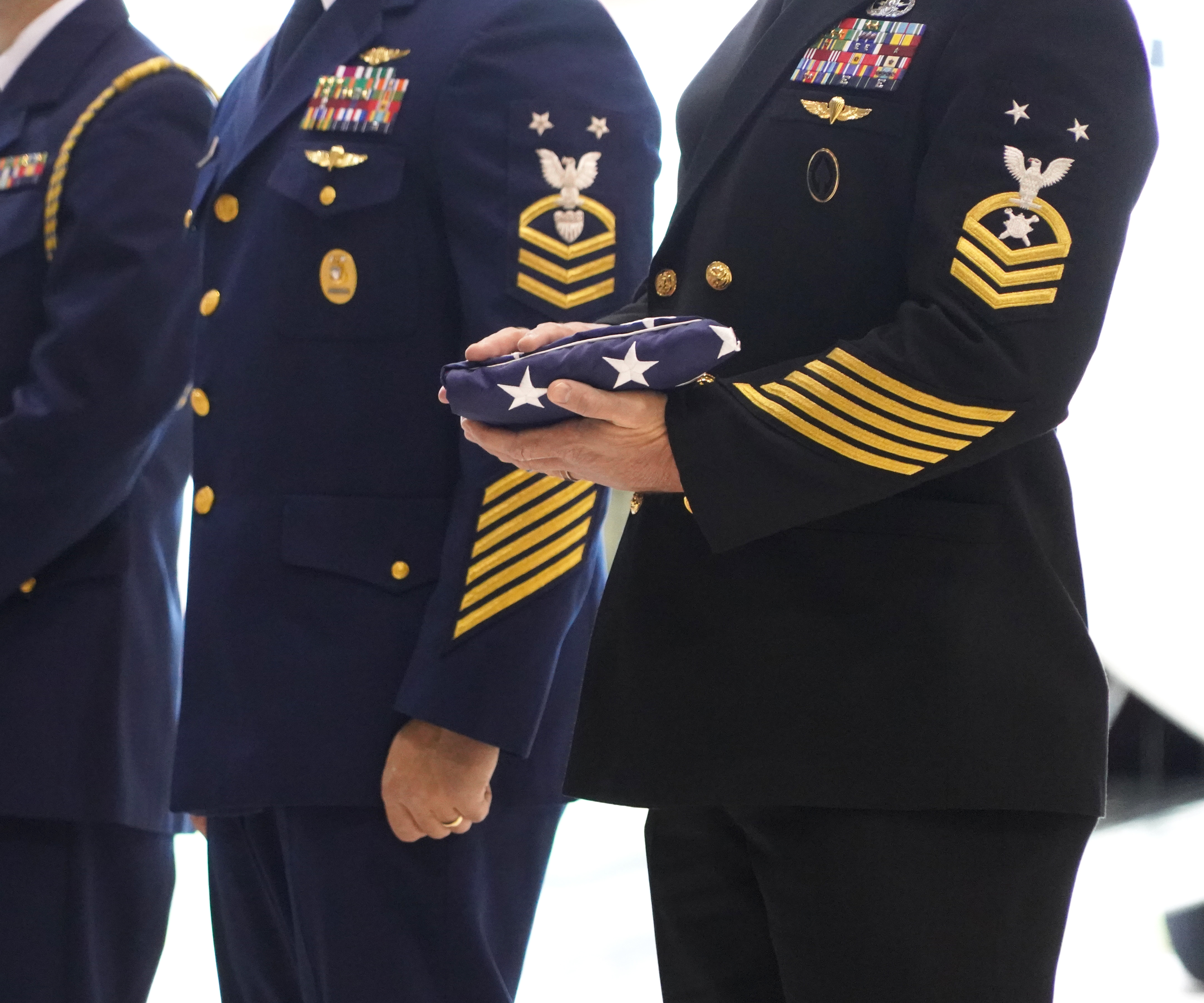 Niagara hosts ceremonial transfer of WWII USCG POW remains