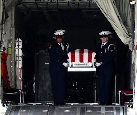 Niagara hosts ceremonial transfer of WWII USCG POW remains
