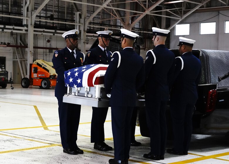 Niagara hosts ceremonial transfer of WWII USCG POW remains