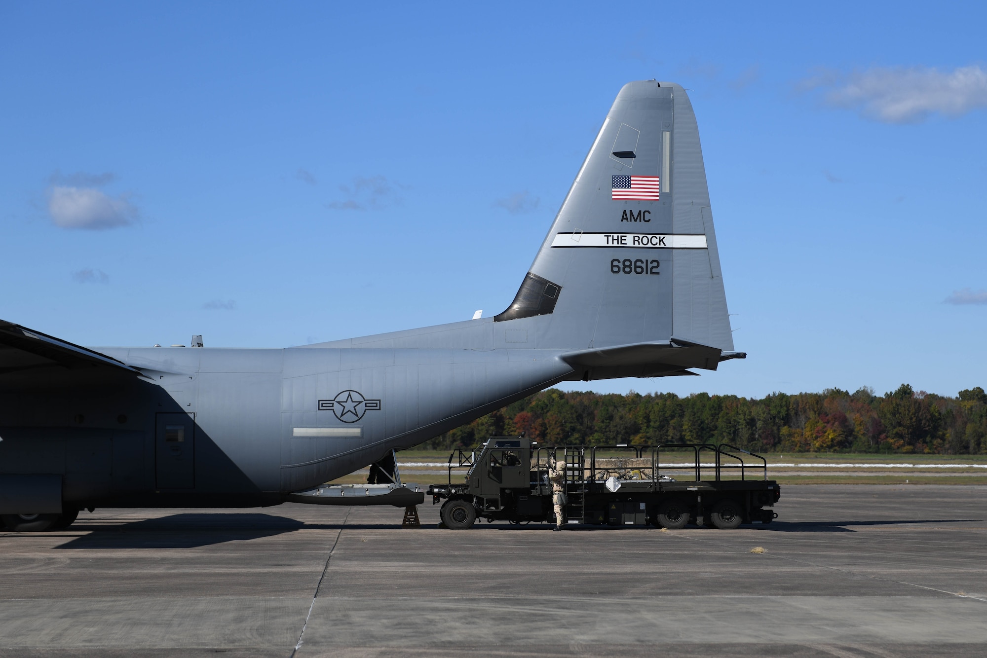 a load with a plane