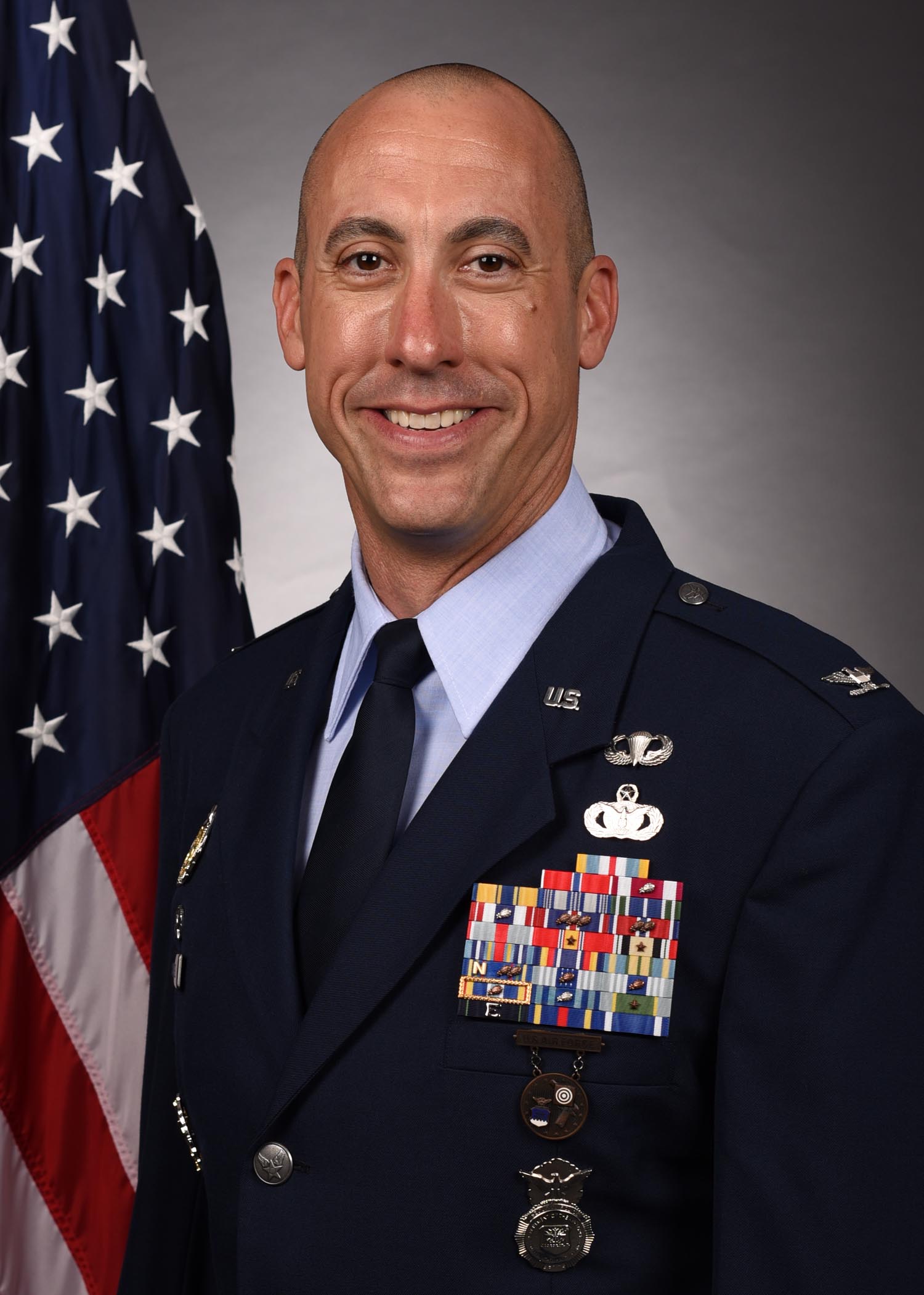 COLONEL DAMIAN SCHLUSSEL > Air University (AU) > Biography