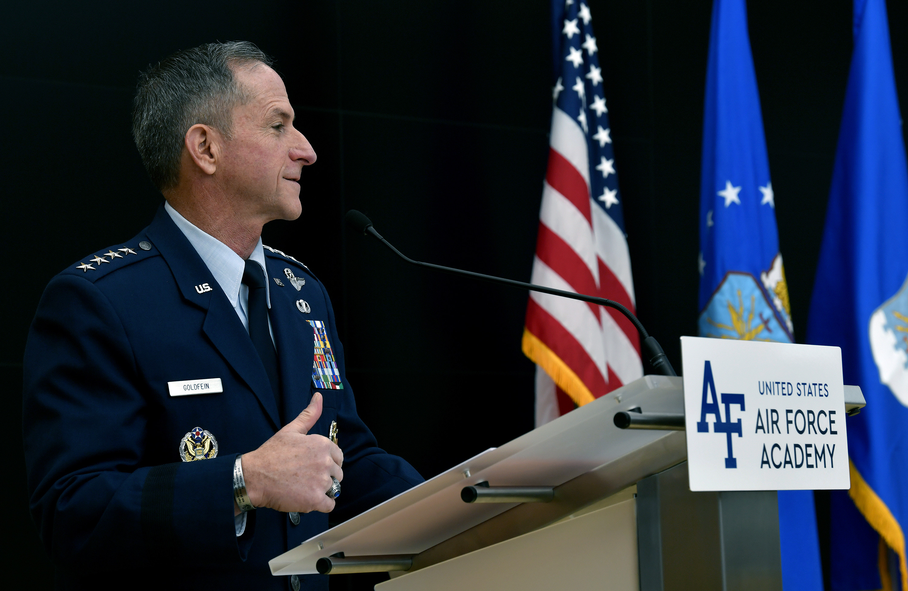 Barrett publicly sworn in as secretary of the Air Force > Air Force