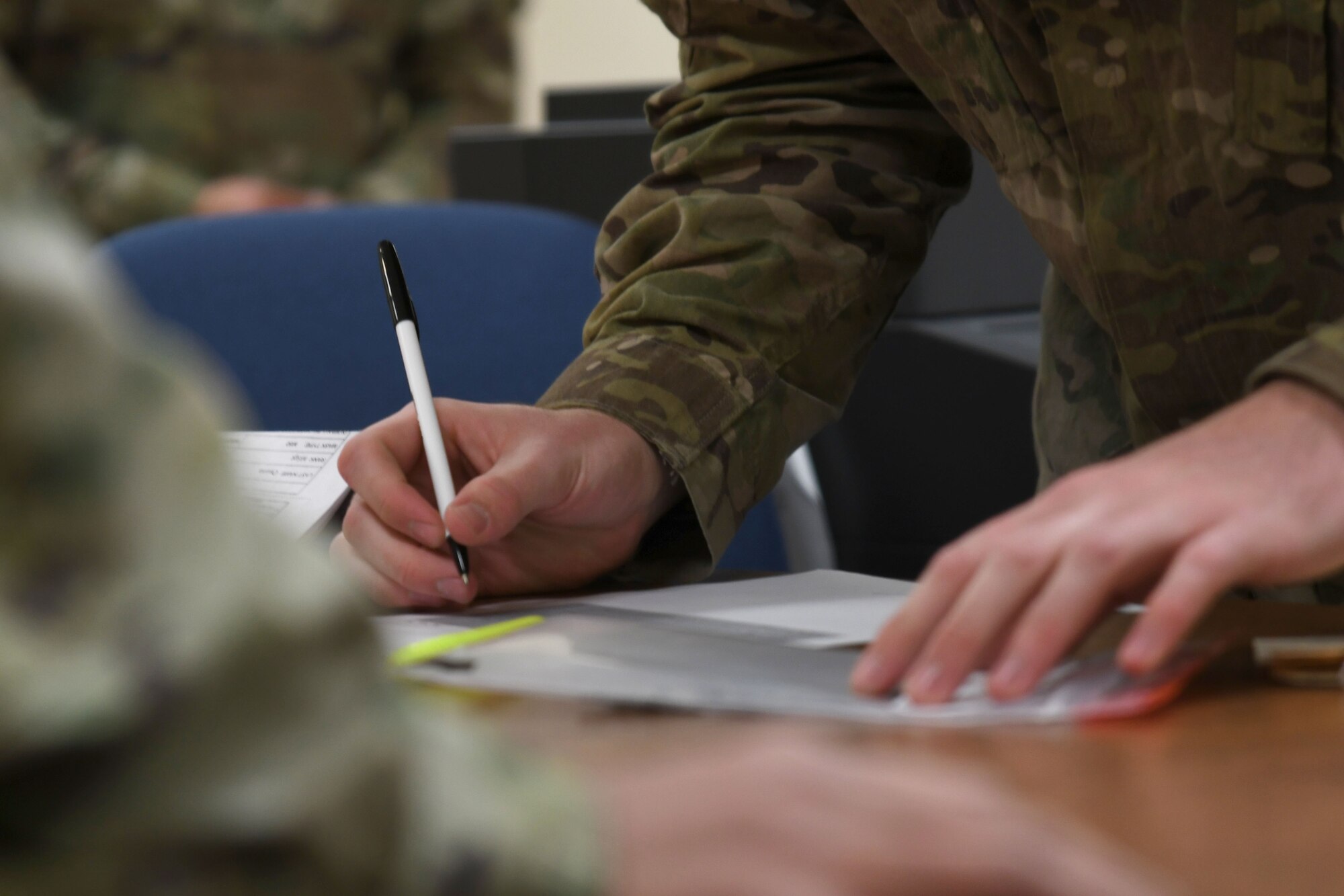 a photo of the personnel deployment function line