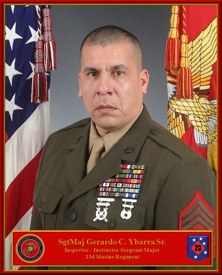 Inspector Instructor Sergeant Major 23rd Marine Regiment Marine Corps Forces Reserve Biography