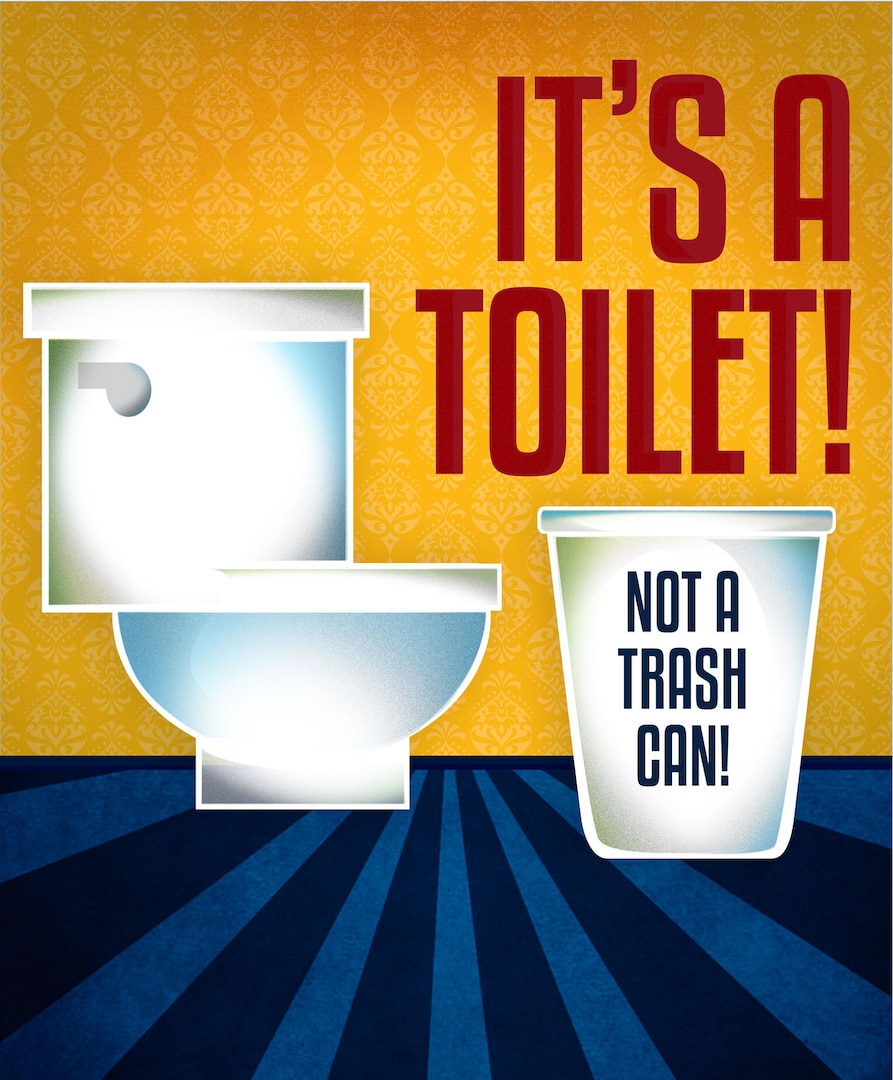 Sewers are designed to take away wastewater from sinks and baths, as well as toilet paper and human waste flushed down the toilet. But hundreds of people cause blockages in sewers or damage to the environment by putting trash down the toilet.