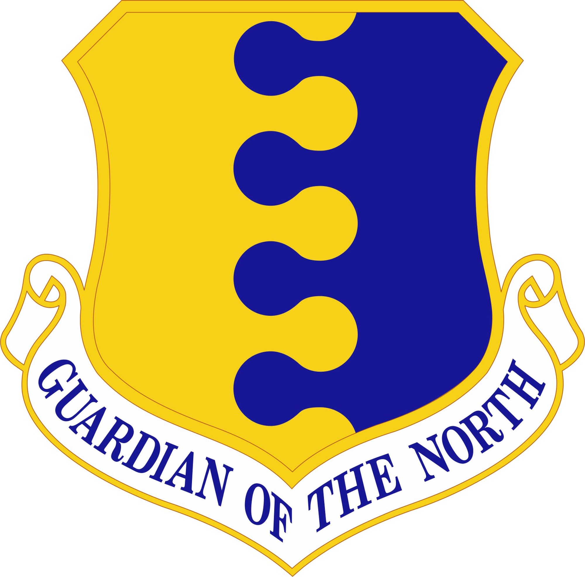 The 28th Bomb Wing at Ellsworth Air Force Base, S.D., updated its emblem Aug. 26, 2019. (U.S. Air Force graphic).