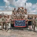 Soldiers with the West Virginia Army National Guard’s 753rd Explosive Ordnance Disposal post for a photo during their deployment to Afghanistan in support of Operation Freedom’s Sentinel. The 753rd EOD completed more than 13,000 hours of EOD work in theater, including over 600 missions and incident responses. (Courtesy photo)