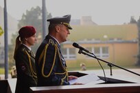 Guardsmen assigned to the Army's 19th Special Forces Group (Airborne) are honored for their efforts supporting their Czech Allies during a recent combat deployment to Afghanistan as part of Operation Resolute Support.