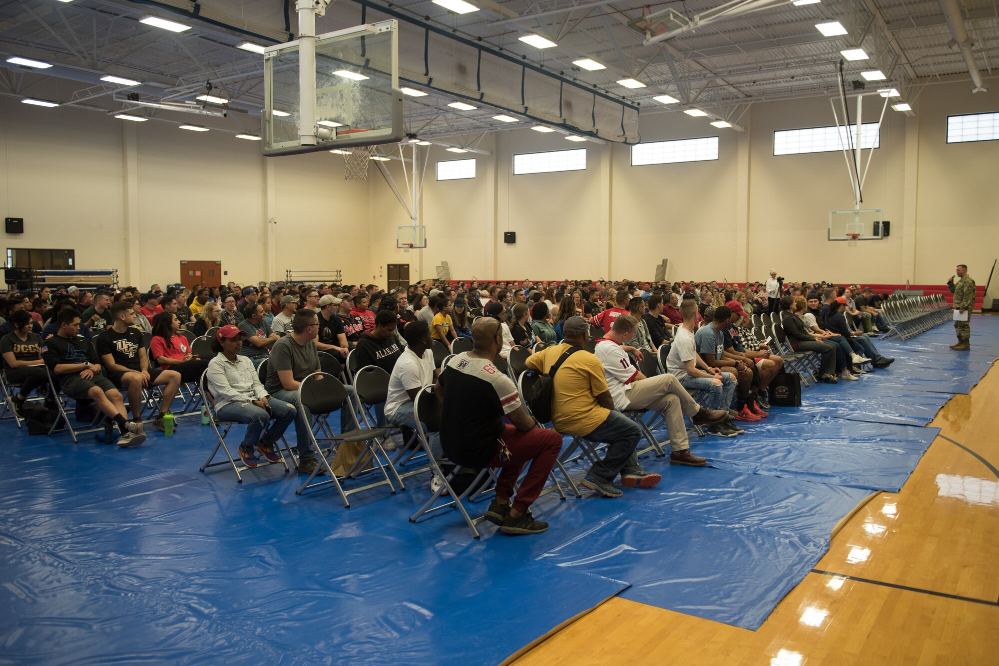 Photo from Wingman Day closing ceremony