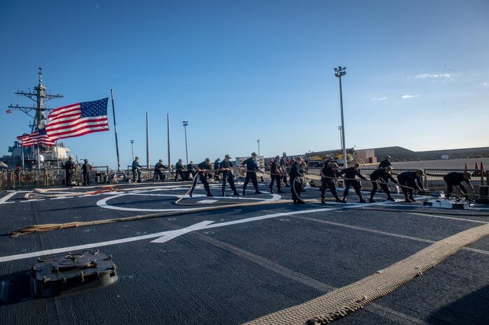 Rota, Spain; USS Porter (DDG 78)