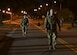 U.S. Army Soldiers walk during the Norwegian Foot March event at Joint Base Langley-Eustis, Virginia, Oct. 30, 2019.