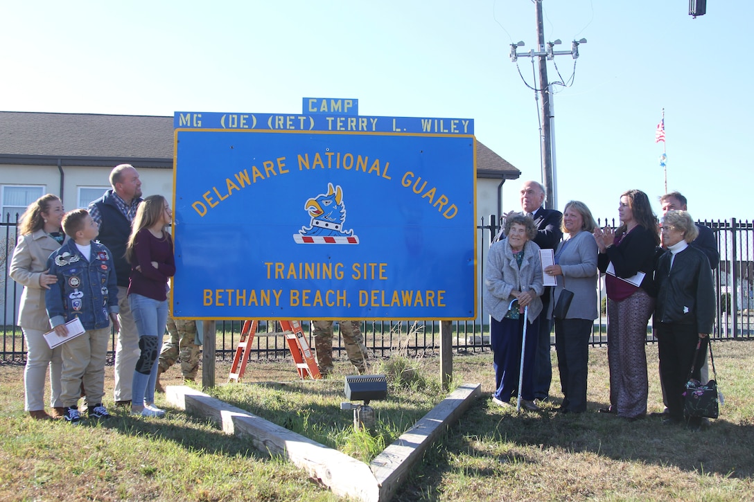 On Sunday, November 03, 2019, the Delaware National Guard held its Camp Honoree Ceremony on the grounds of the 193rd Regional Training Institute at Bethany Beach.