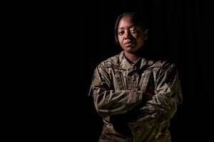 Master Sgt. Randi Ross, 926th Wing yellow ribbon program coordinator. (U.S. Air Force photo by Natalie Stanley)