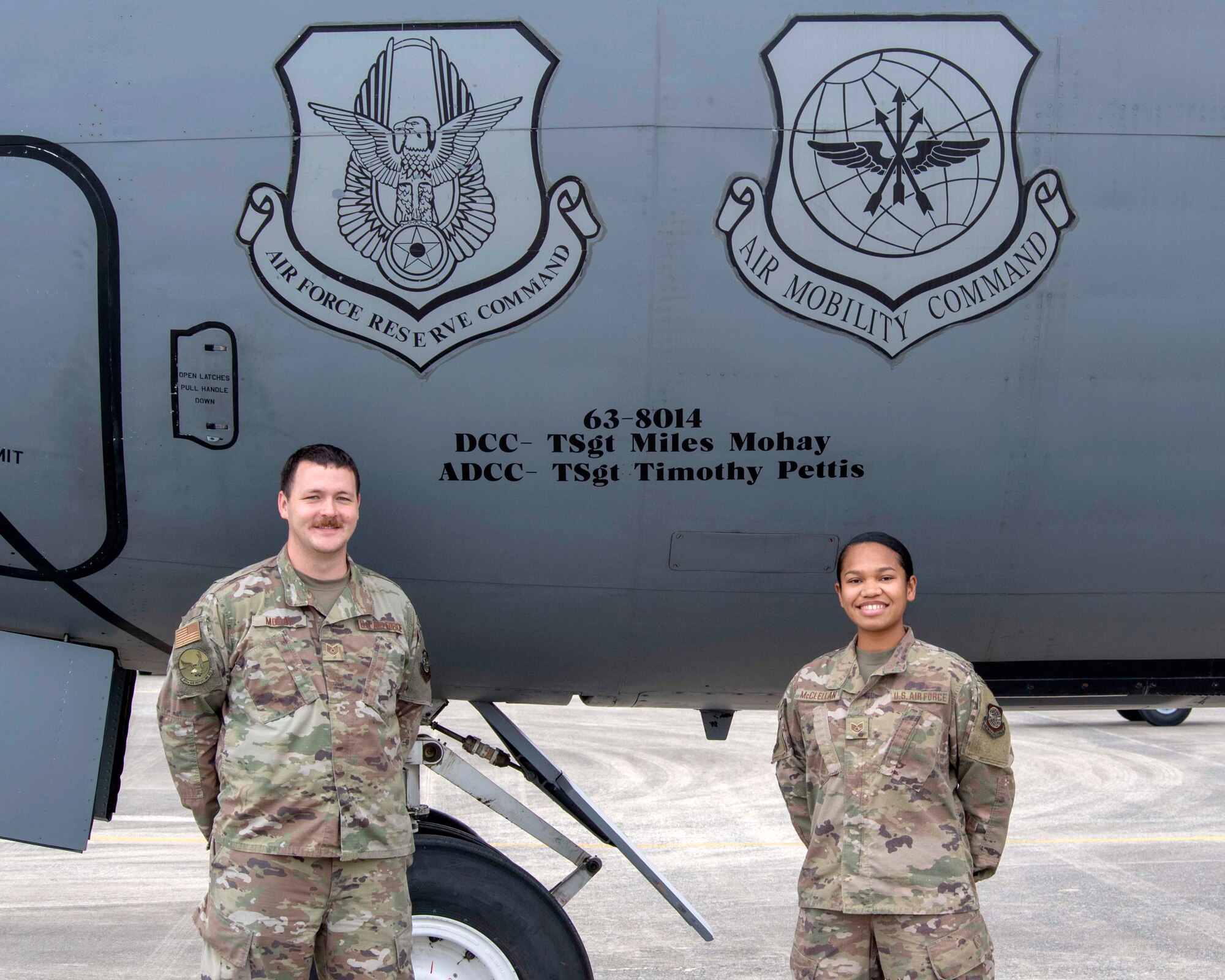 Our 2nd KC-135 flies the coop, but not before honoring the dedicated crew chiefs that have placed their time and effort into keeping aircraft 63-8014 in the air. Bye-bye birdie!