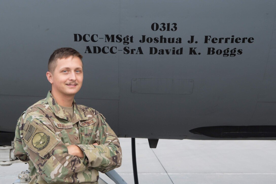 Another bird flies the coop. The 3rd KC-135 has been delivered to the 92 ARW and the dedicated crew chiefs of aircraft 61-0313 bid their farewell.