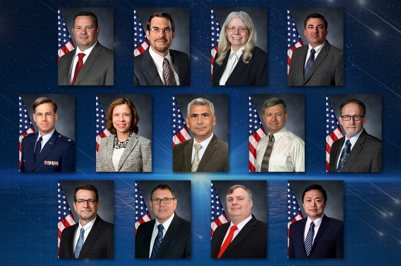The Air Force Research Laboratory will honor 21 scientists and engineers Nov. 13 for their outstanding career accomplishments during the laboratory’s 2019 Fellows and Science and Engineering Early Career Awards Banquet at the National Museum of the United States Air Force. This group, which is the largest in AFRL history, includes 13 AFRL fellows and eight Science and Engineering Early Career Award winners. (U.S. Air Force photo illustration/Patrick Londergan)