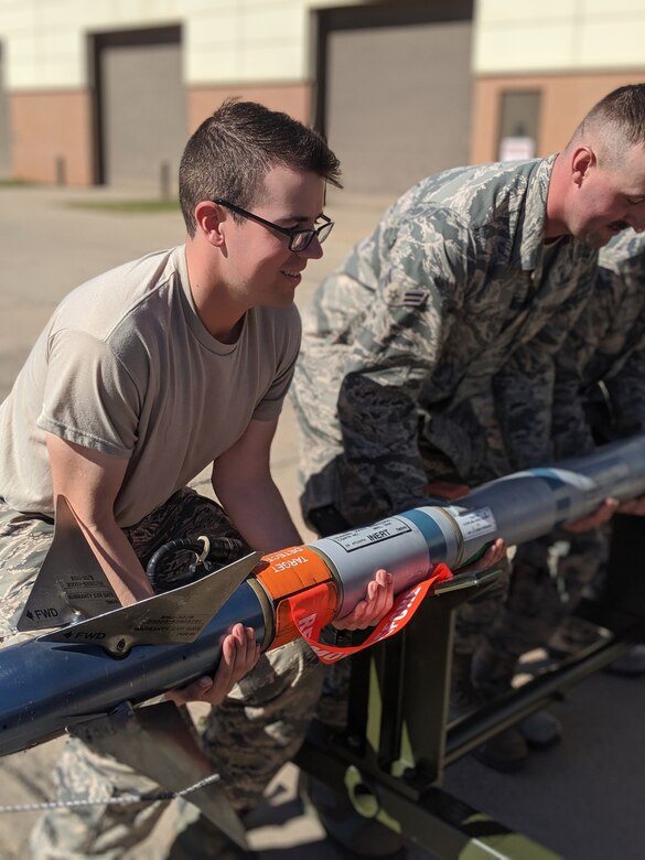 Indiana native ACEs munitions systems course > Sheppard Air Force Base