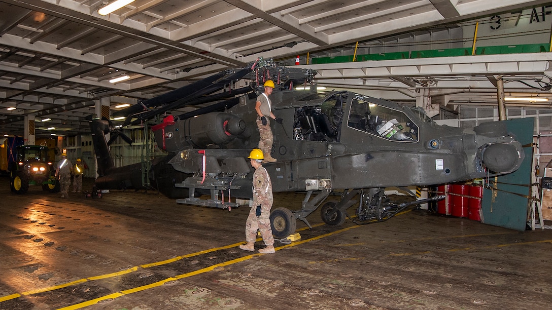 598th Transportation Brigade, coordinates port operations in Rota, Spain