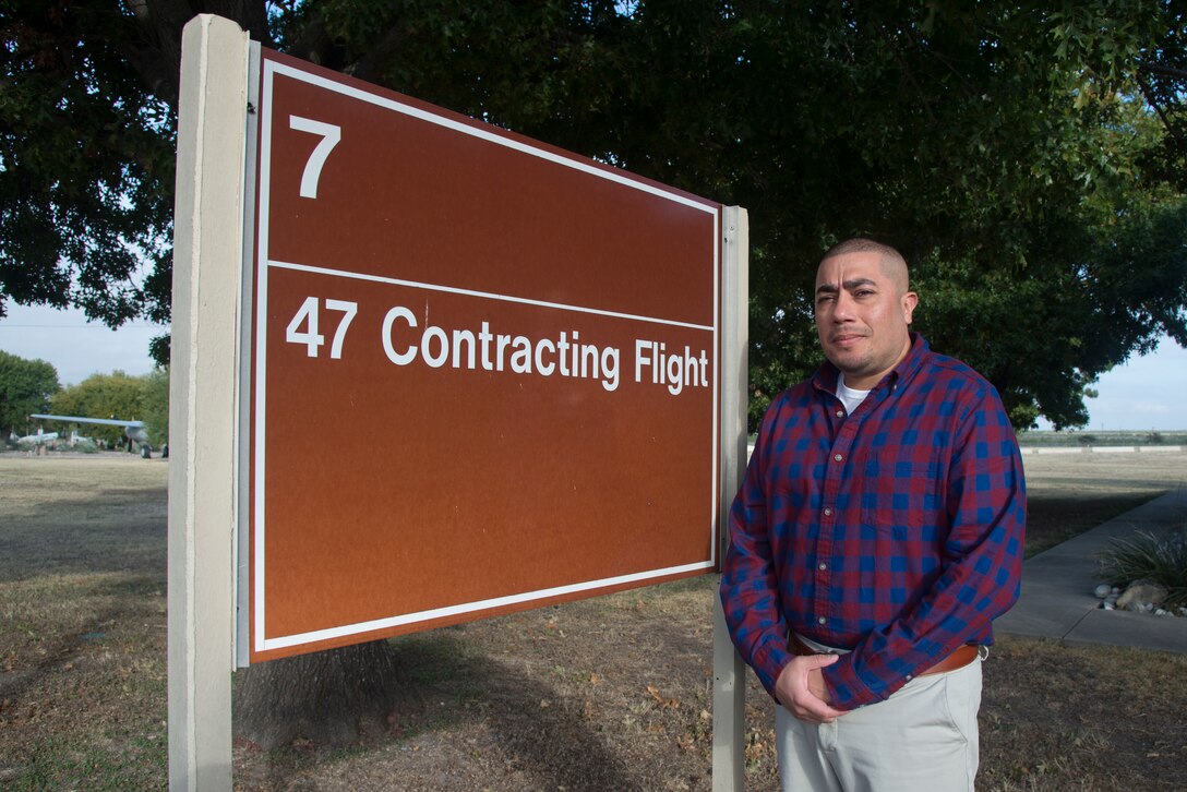 Valentin Figueroa, a 47th Mission Support Group contracting specialist, was chosen by wing leadership to be the “XLer of the week” of Oct. 28, 2019 at Laughlin Air Force Base, Texas.