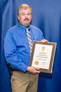 NNSY’s Nuclear Engineering and Planning Department Manager (Code 2300) Curtis Hart was recognized for becoming a member of the Department of the Navy Senior Executive Service.