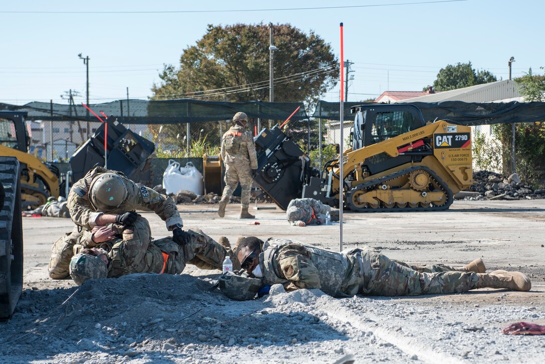 Yokota Airmen participate in exercise Beverly Morning 19-03