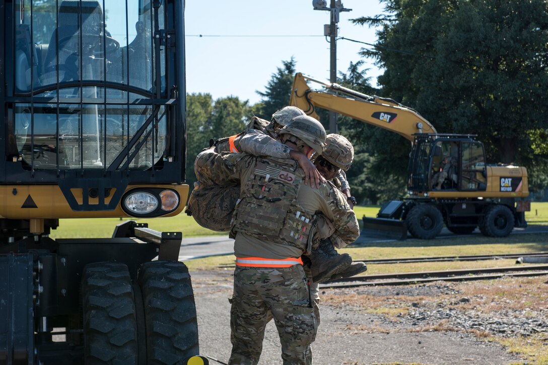 Yokota Airmen participate in exercise Beverly Morning 19-03
