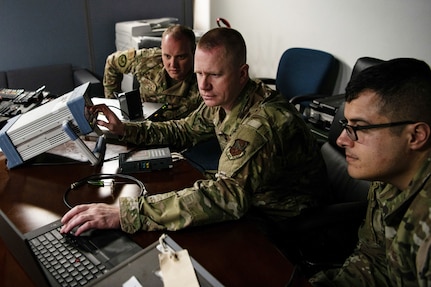 205th EIS Perform Final Radio Installation for AFFSA Replacement Program