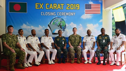 U.S. and Bangladesh Navies Conclude Cooperation Afloat Readiness and Training 2019