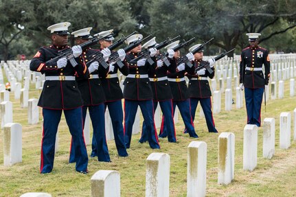 More than 70 years after they died fighting for their country, the remains of two World War II service members were laid to rest during separate services at Fort Sam Houston National Cemetery in early November. Funeral services were held for 2nd Lt. Toney Gochnauer Nov. 4 and 2nd Lt. Ernest Matthews Jr. Nov. 5.