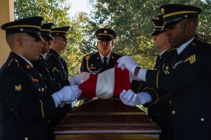More than 70 years after they died fighting for their country, the remains of two World War II service members were laid to rest during separate services at Fort Sam Houston National Cemetery in early November. Funeral services were held for 2nd Lt. Toney Gochnauer Nov. 4 and 2nd Lt. Ernest Matthews Jr. Nov. 5.